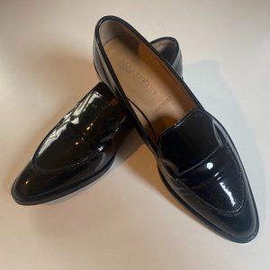Everlane Patent Leather Loafers, womens size 6.5, in black